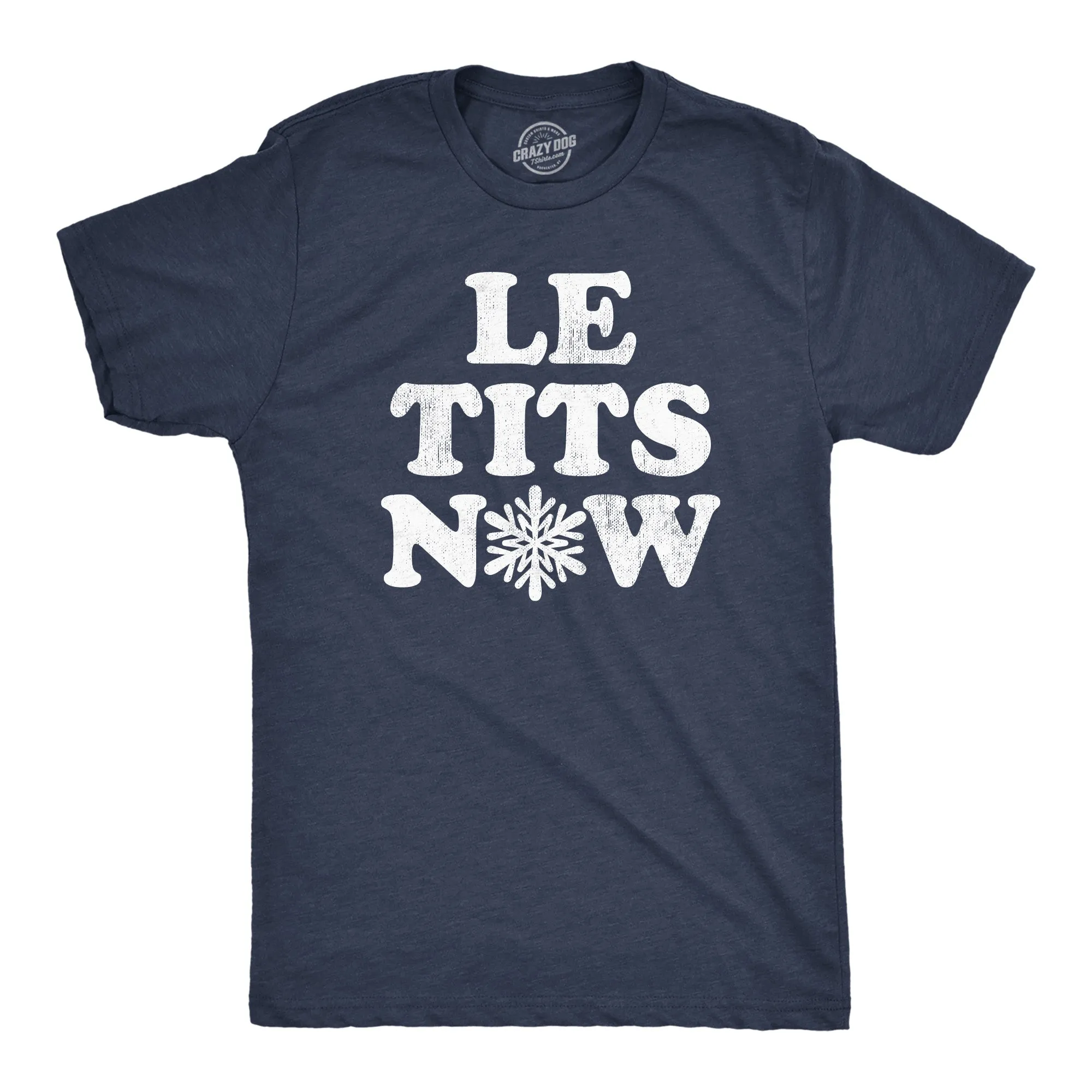 Le Tits Now Men's T Shirt sold by Crazy Dog T-Shirts