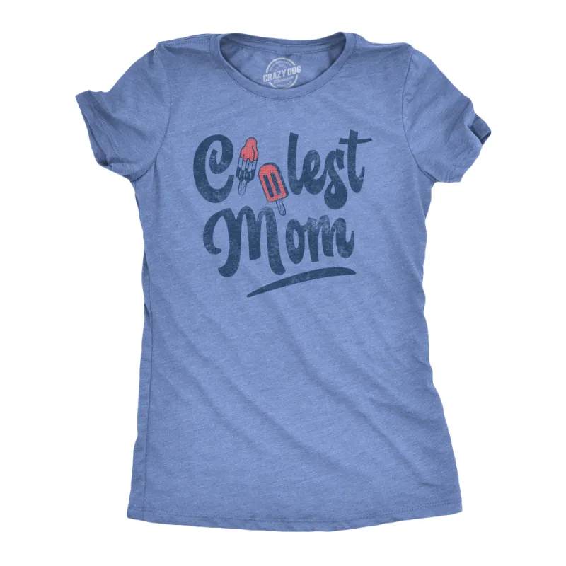 Coolest Mom Popsicle Women's T Shirt sold by Crazy Dog T-Shirts