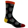 Womens Sugar Skull Socks sold by Crazy Dog T-Shirts