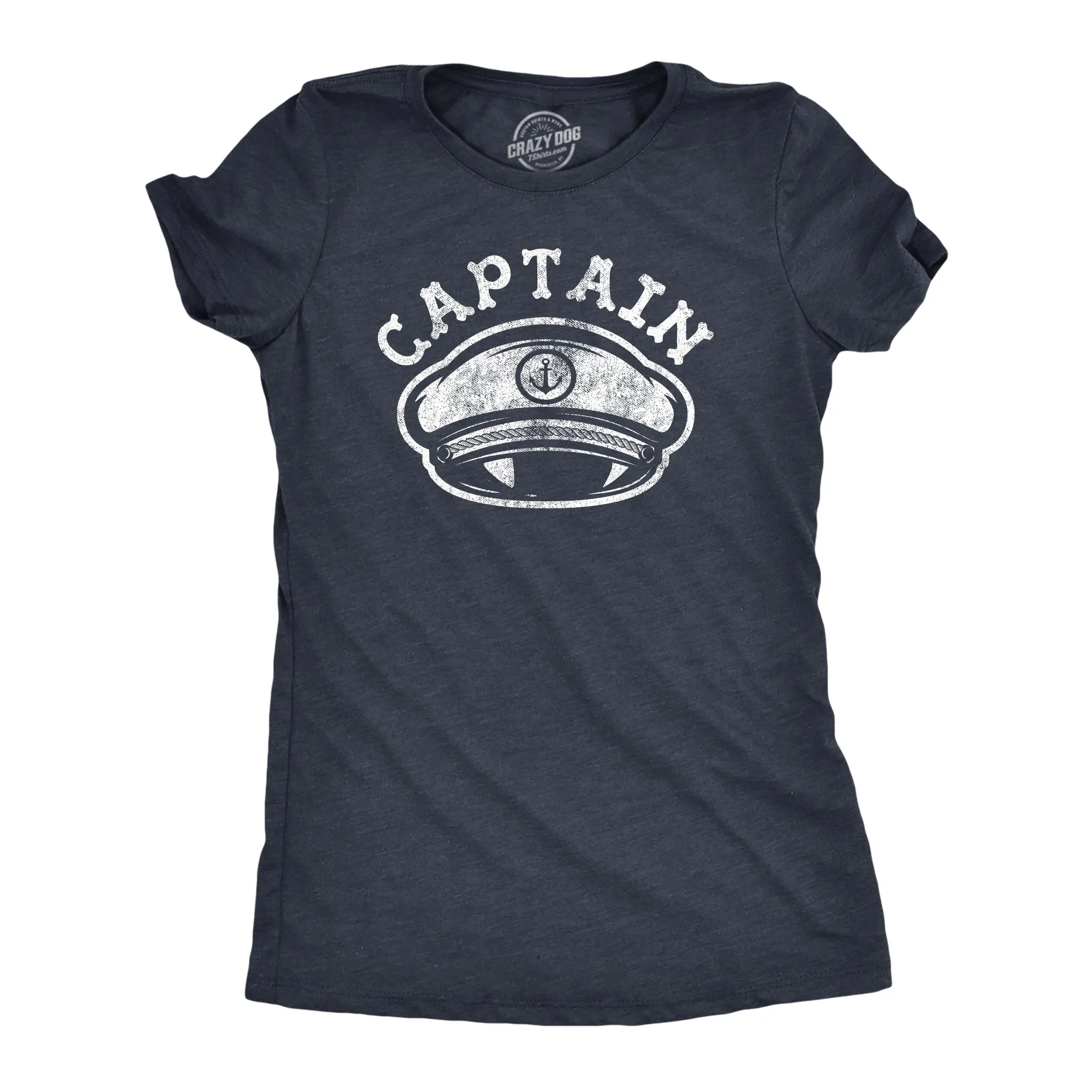 Captain Hat Women's T Shirt sold by Crazy Dog T-Shirts