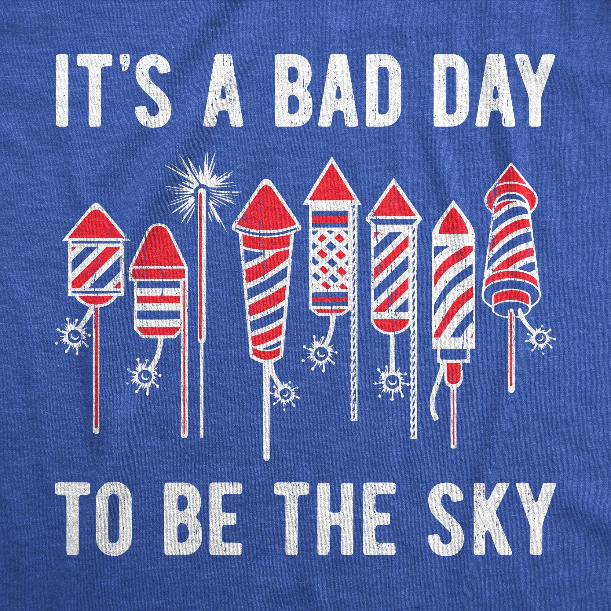 Its A Bad Day To Be The Sky Men's T Shirt sold by Crazy Dog T-Shirts product image thumbnail 2