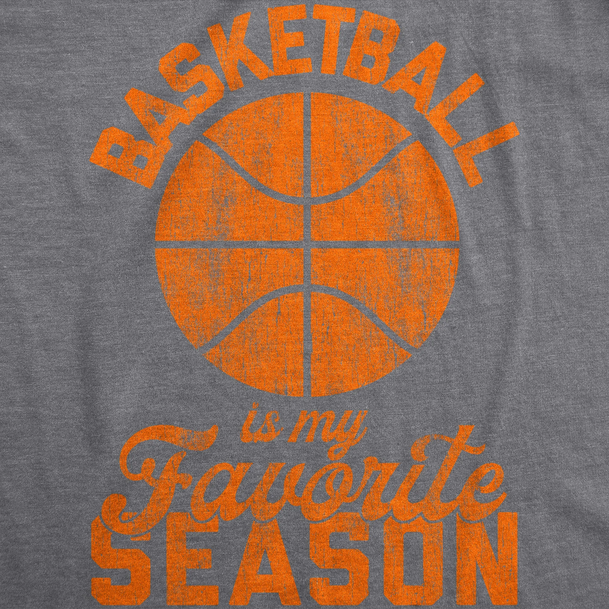 Basketball Is My Favorite Season Women's T Shirt sold by Crazy Dog T-Shirts product image thumbnail 2