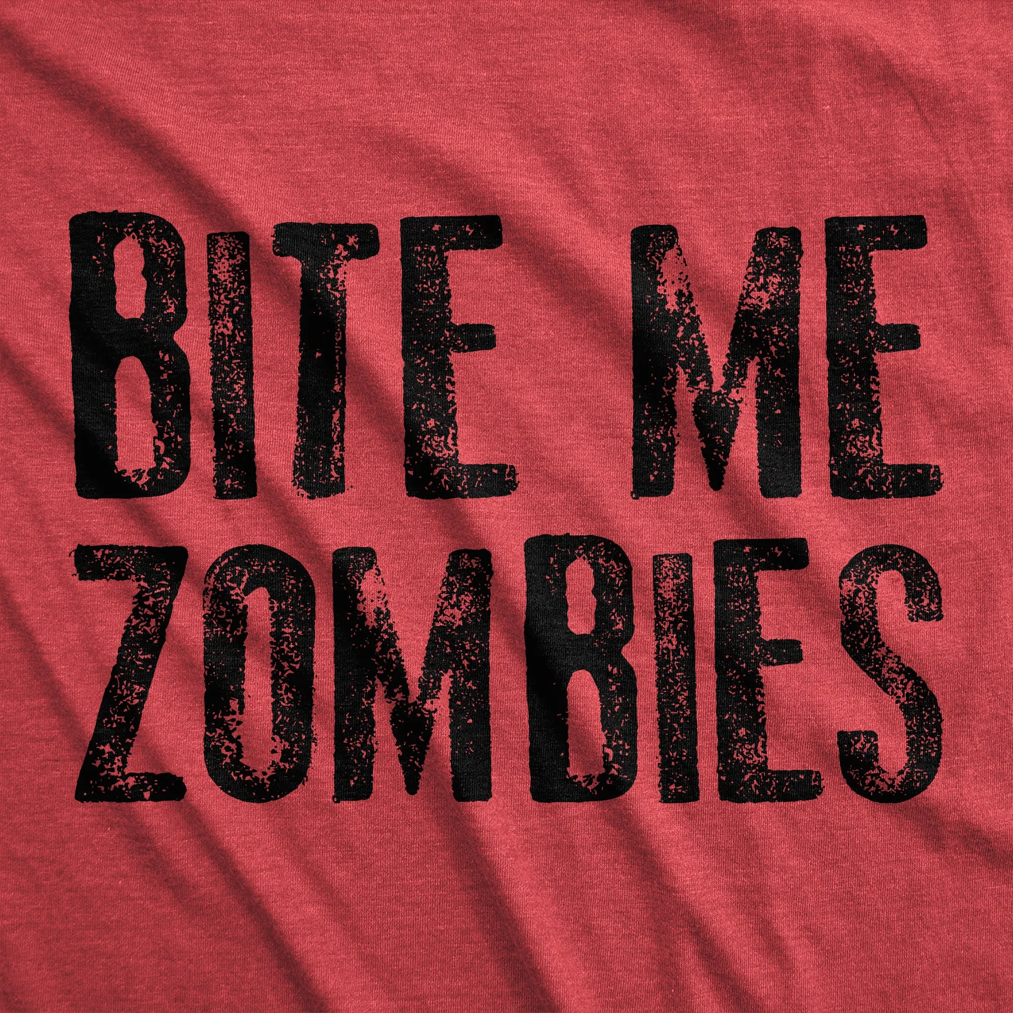 Bite Me Zombies Men's T Shirt sold by Crazy Dog T-Shirts product image thumbnail 2