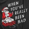 When Youve Really Been Bad Women's T Shirt sold by Crazy Dog T-Shirts