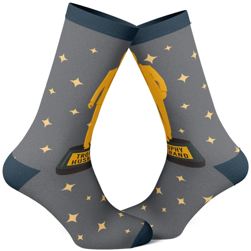 Men's Trophy Husband Socks sold by Crazy Dog T-Shirts