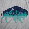 Nature Bison Men's T Shirt sold by Crazy Dog T-Shirts