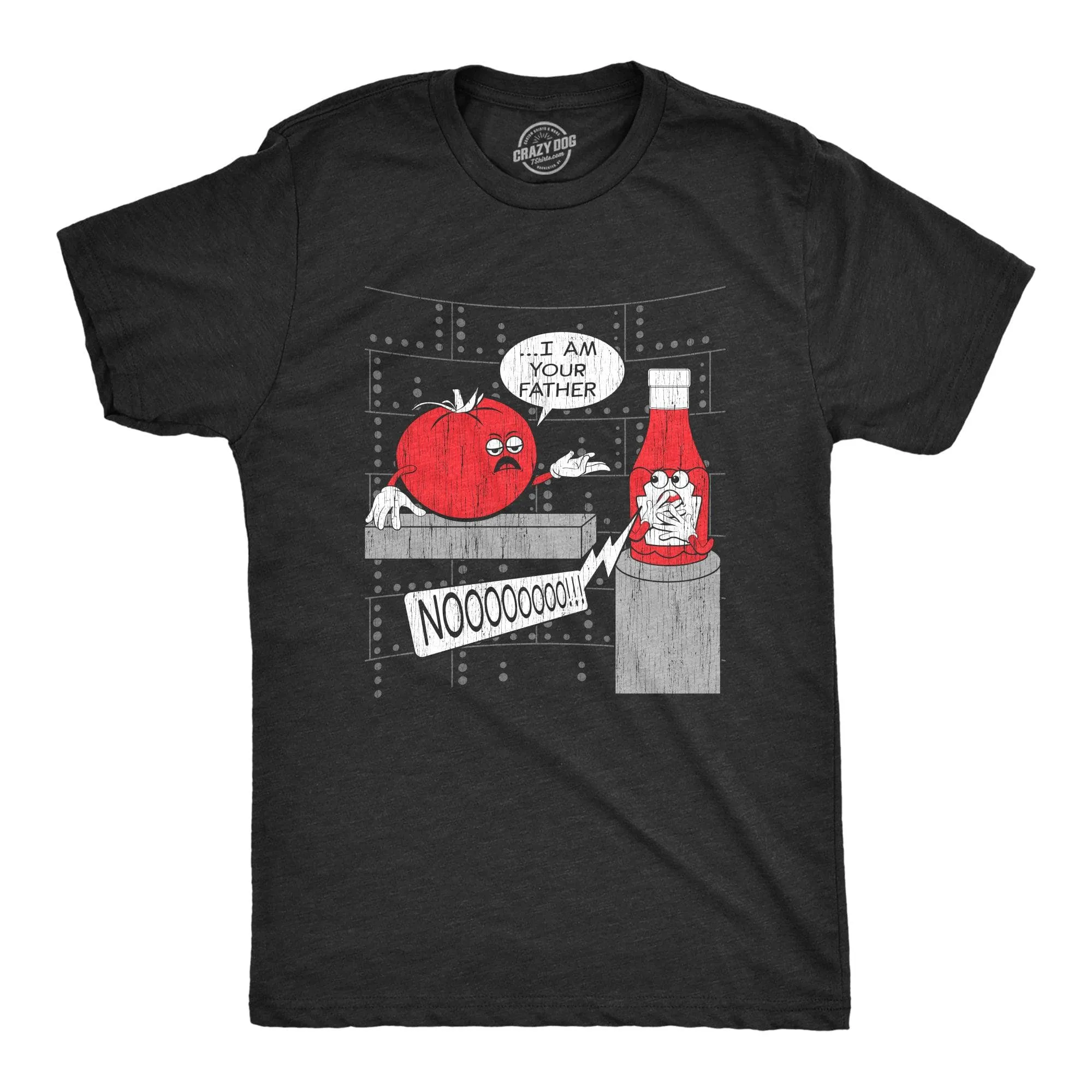 I Am Your Father Ketchup Men's T Shirt sold by Crazy Dog T-Shirts