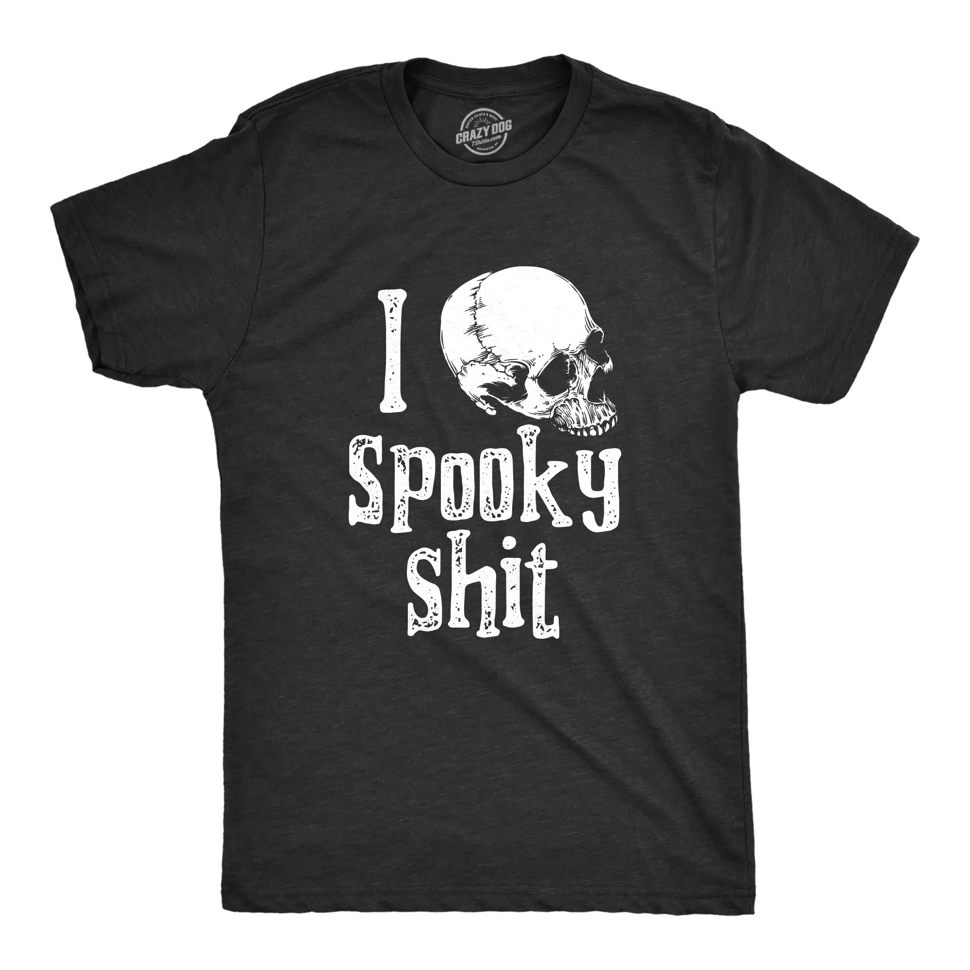 I Love Spooky Shit Men's T Shirt sold by Crazy Dog T-Shirts
