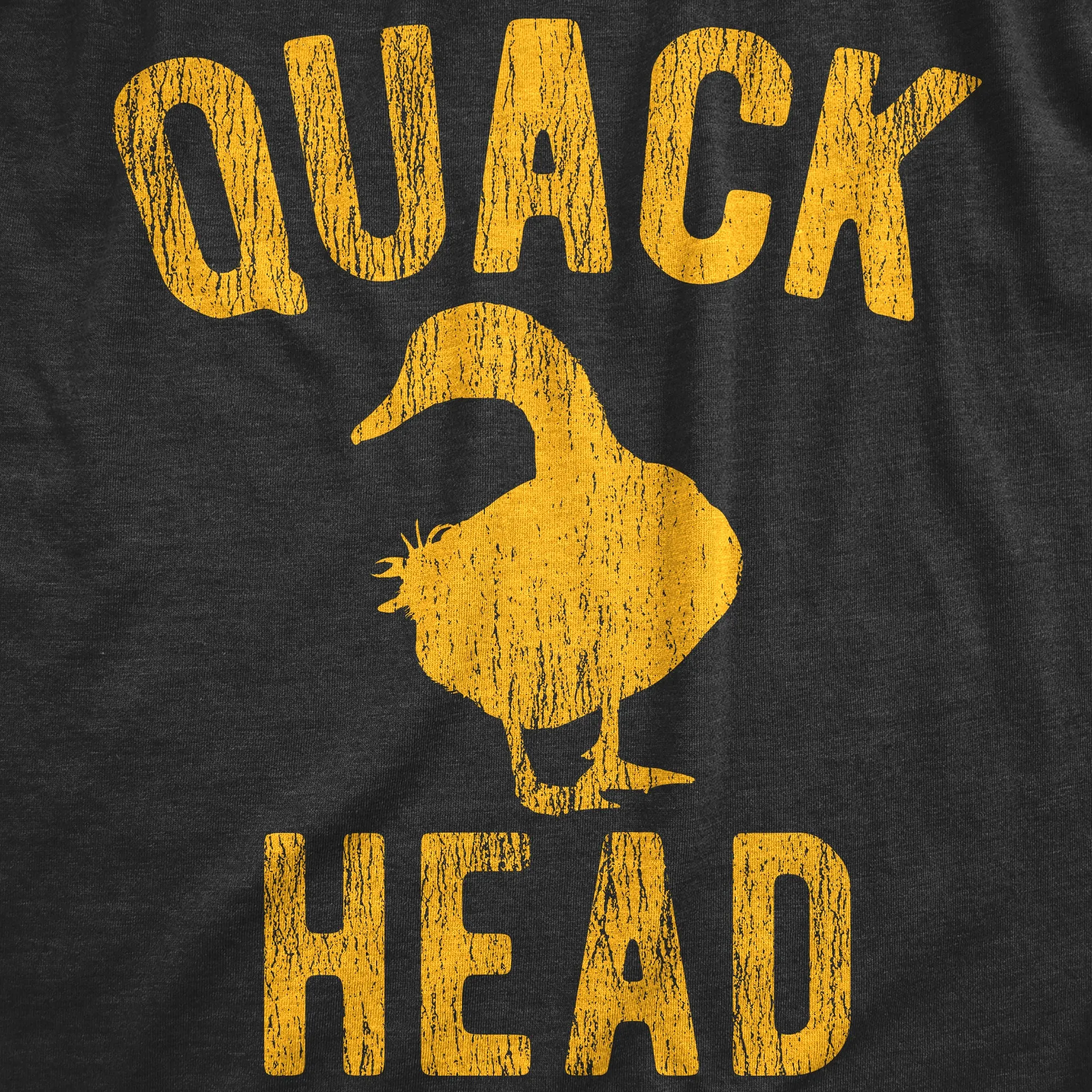 Quack Head Men's T Shirt sold by Crazy Dog T-Shirts product image thumbnail 2