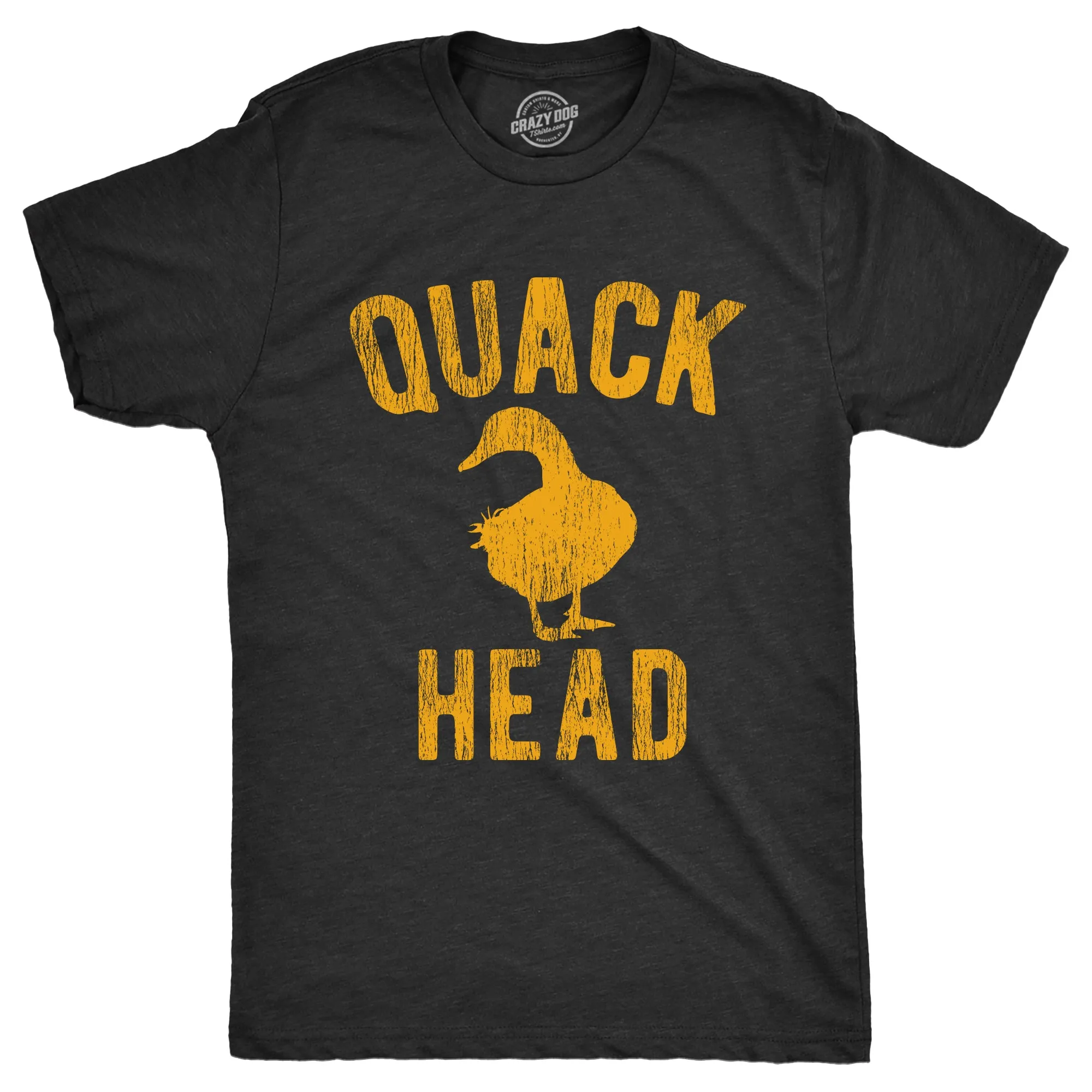 Quack Head Men's T Shirt sold by Crazy Dog T-Shirts