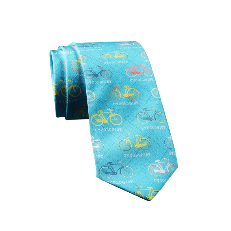Cycologist Neck Tie Tie sold by Crazy Dog T-Shirts