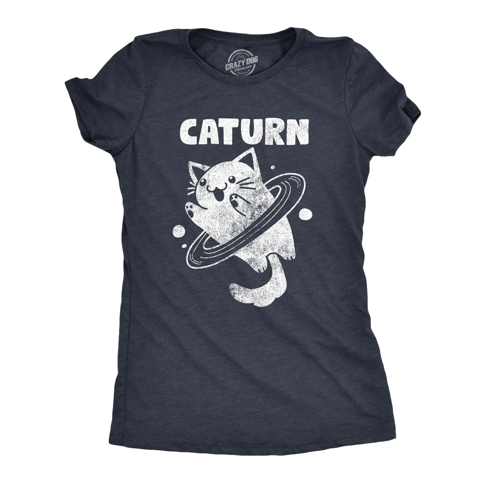 Caturn Women's T Shirt sold by Crazy Dog T-Shirts