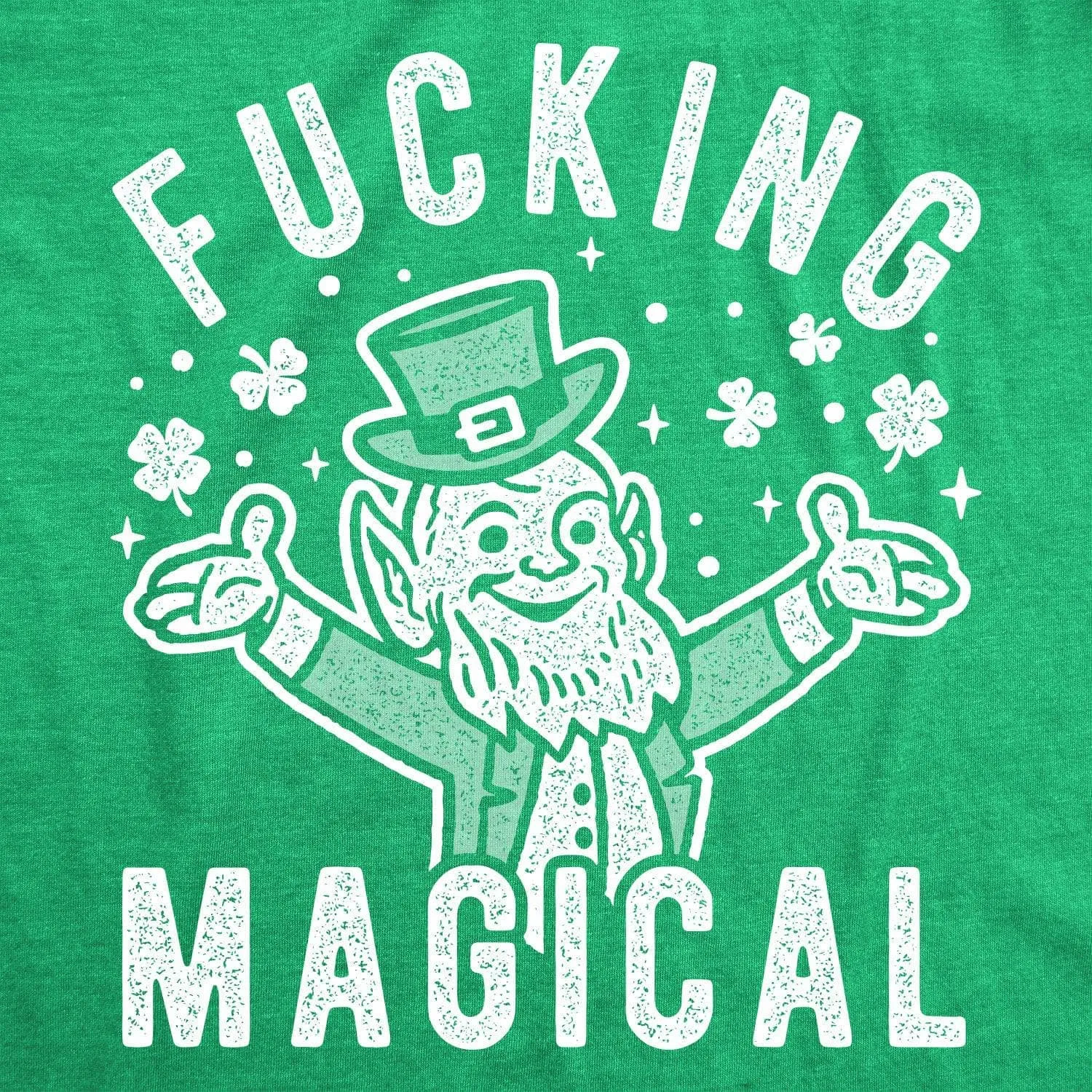 Fucking Magical Leprechaun Women's T Shirt sold by Crazy Dog T-Shirts product image thumbnail 2