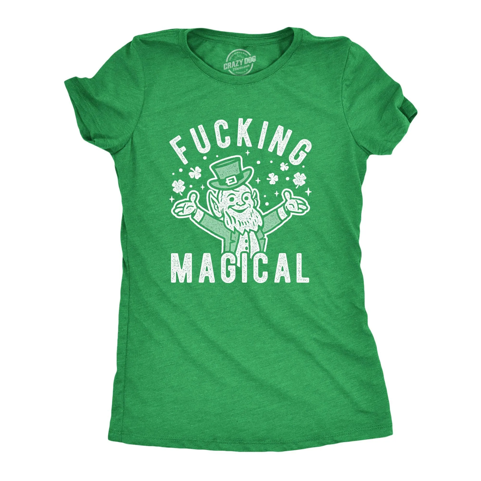 Fucking Magical Leprechaun Women's T Shirt sold by Crazy Dog T-Shirts