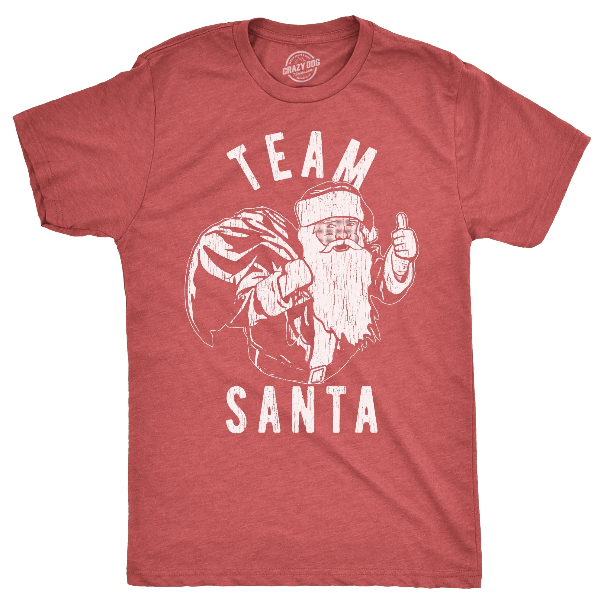 Team Santa Men's T Shirt sold by Crazy Dog T-Shirts