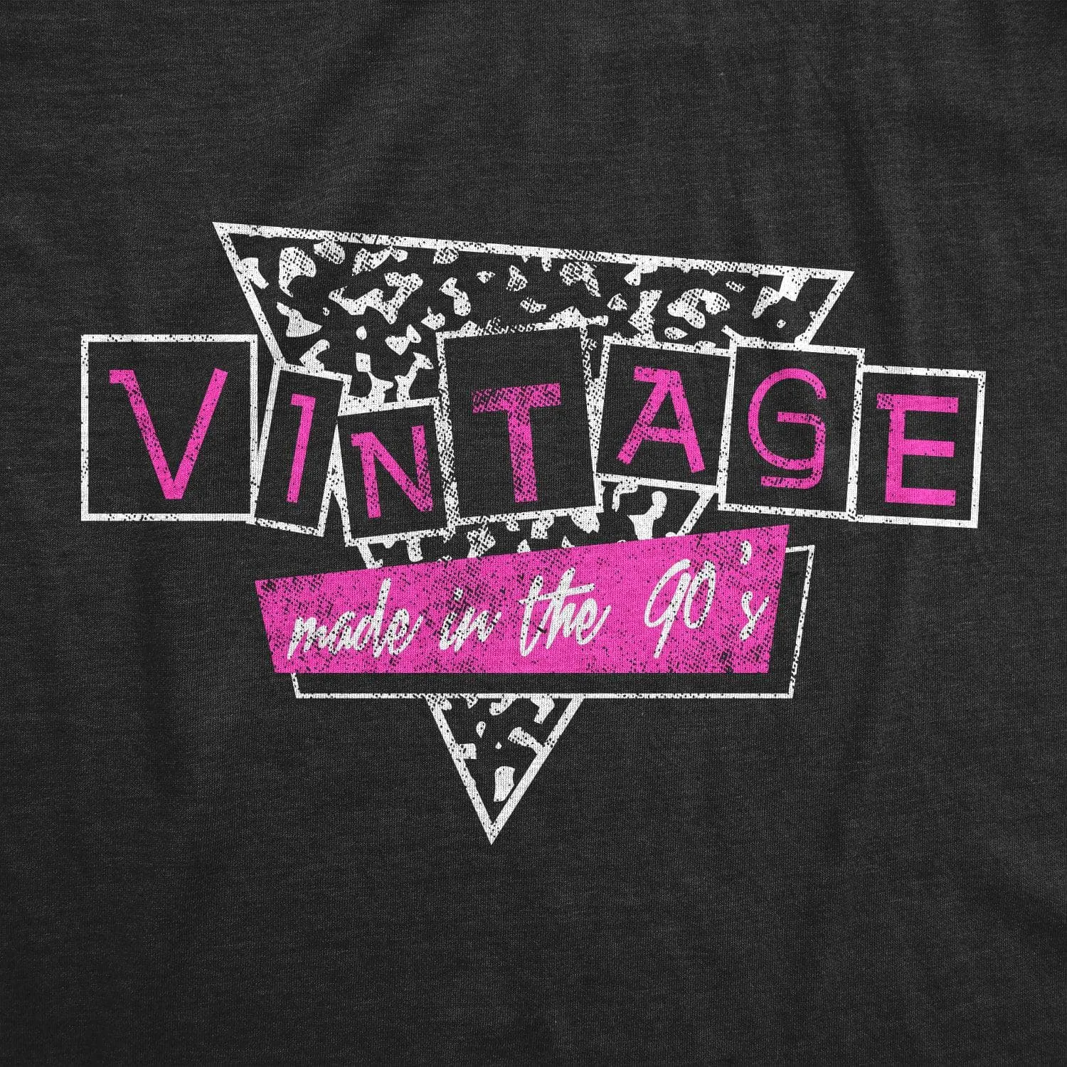 Vintage Made In The 90s Men's T Shirt sold by Crazy Dog T-Shirts product image thumbnail 2