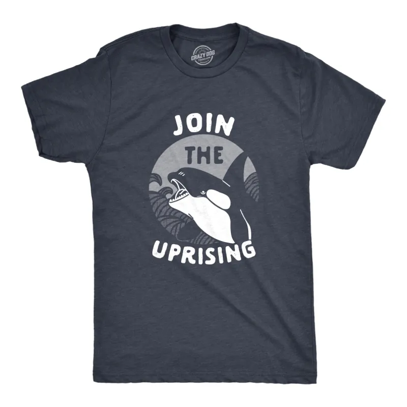 Join The Uprising Men's T Shirt sold by Crazy Dog T-Shirts