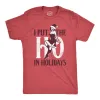 I Put The Ho In Holidays Men's T Shirt sold by Crazy Dog T-Shirts