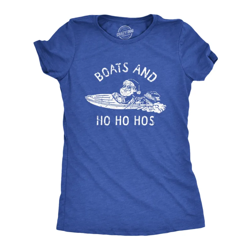 Boats And Ho Ho Hos Women's T Shirt sold by Crazy Dog T-Shirts