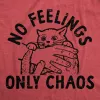 No Feelings Only Chaos Men's T Shirt sold by Crazy Dog T-Shirts