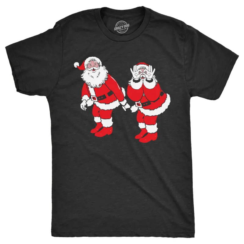 Griddy Dance Santa Men's T Shirt sold by Crazy Dog T-Shirts