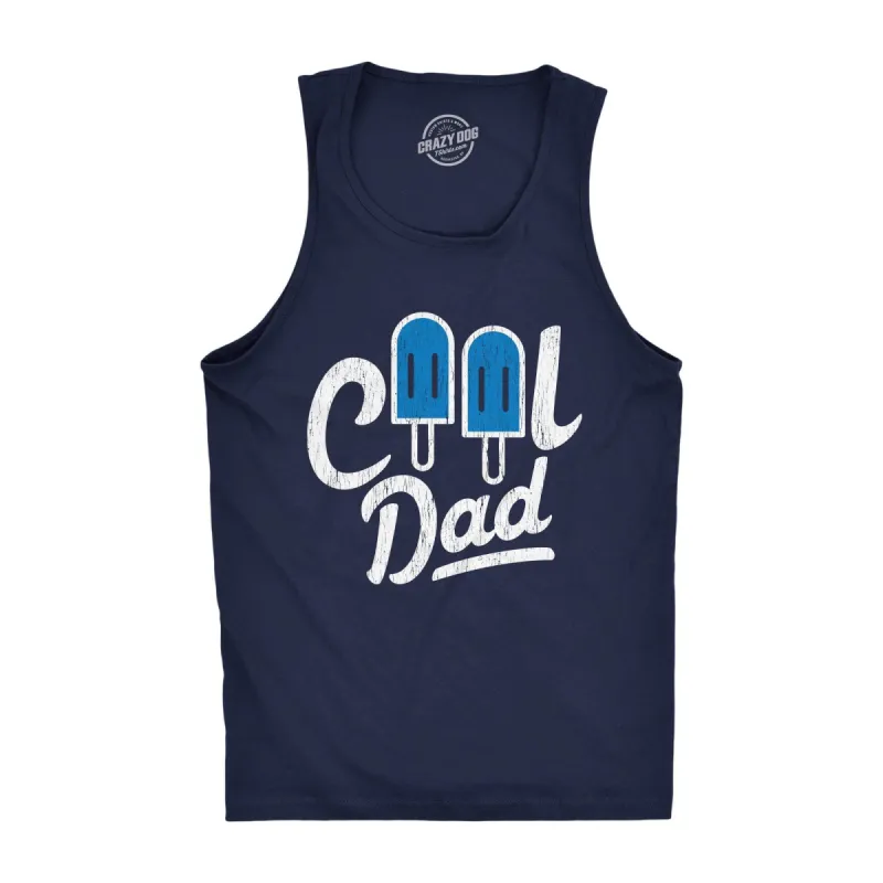 Cool Dad Popsicle Men's Tank Top sold by Crazy Dog T-Shirts