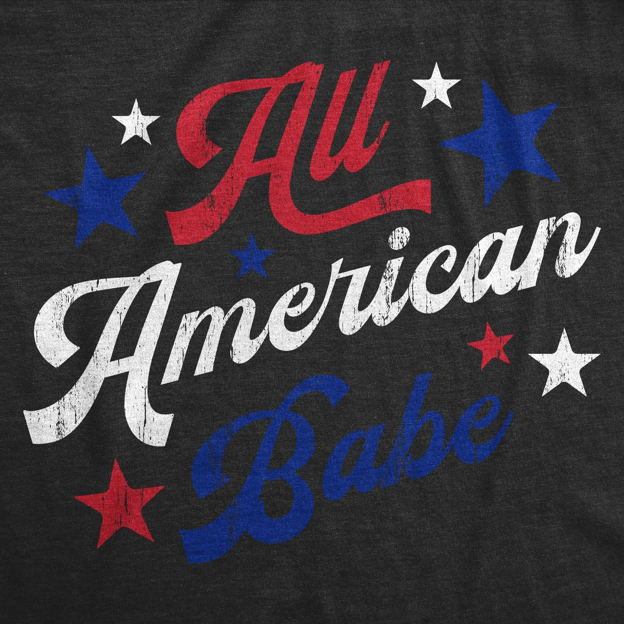 All American Babe Women's Tank Top sold by Crazy Dog T-Shirts product image thumbnail 2