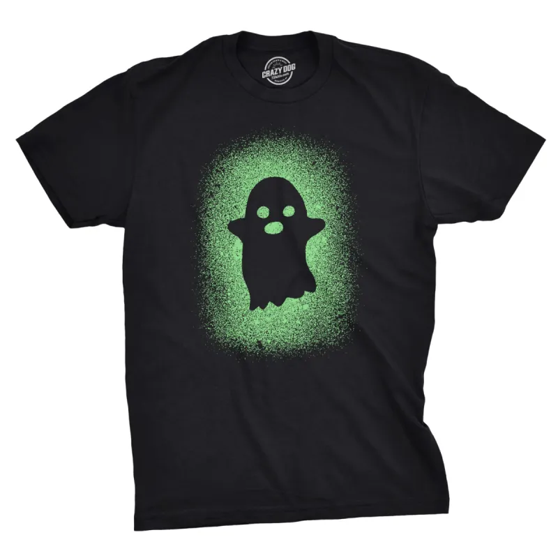 Glowing Ghost Men's T Shirt sold by Crazy Dog T-Shirts