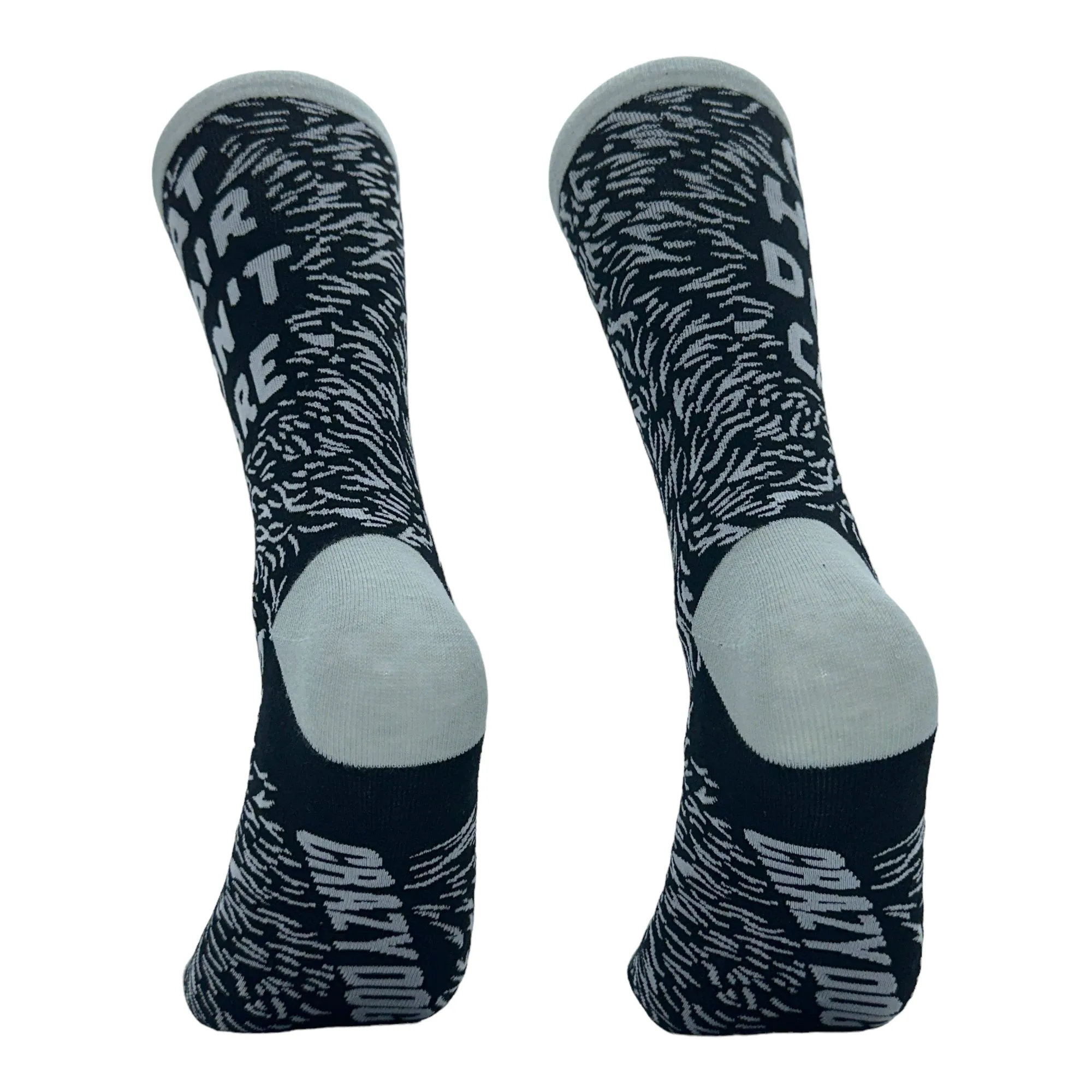 Women's Cat Hair Dont Care Socks sold by Crazy Dog T-Shirts product image thumbnail 4