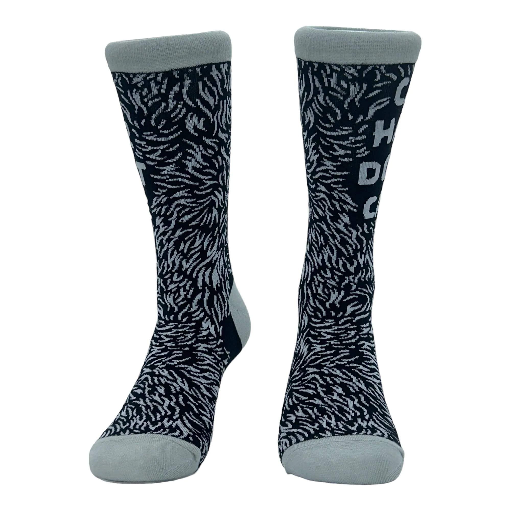 Women's Cat Hair Dont Care Socks sold by Crazy Dog T-Shirts product image thumbnail 3