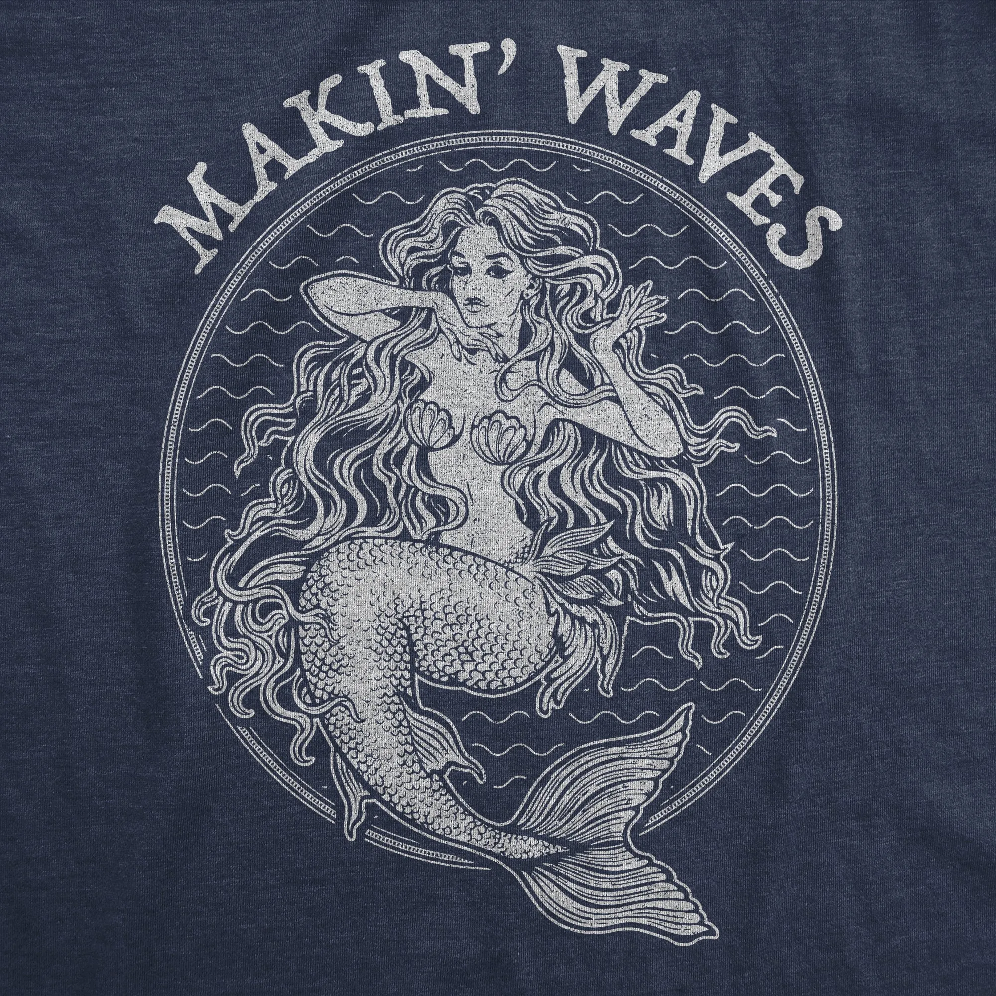 Makin' Waves Men's T Shirt sold by Crazy Dog T-Shirts product image thumbnail 2