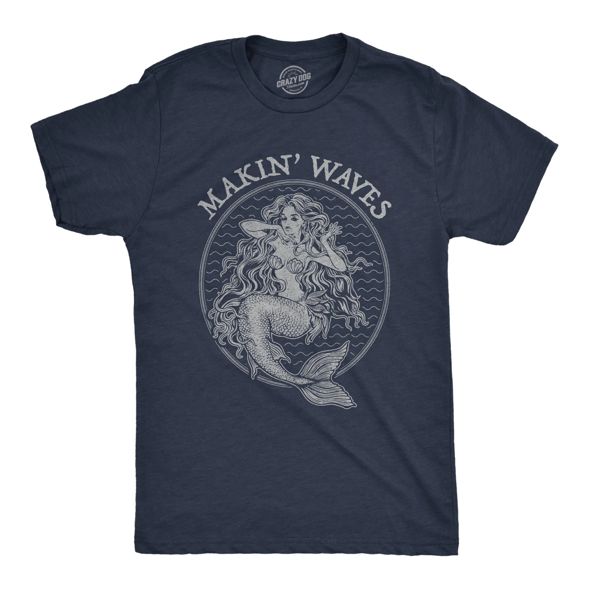 Makin' Waves Men's T Shirt sold by Crazy Dog T-Shirts