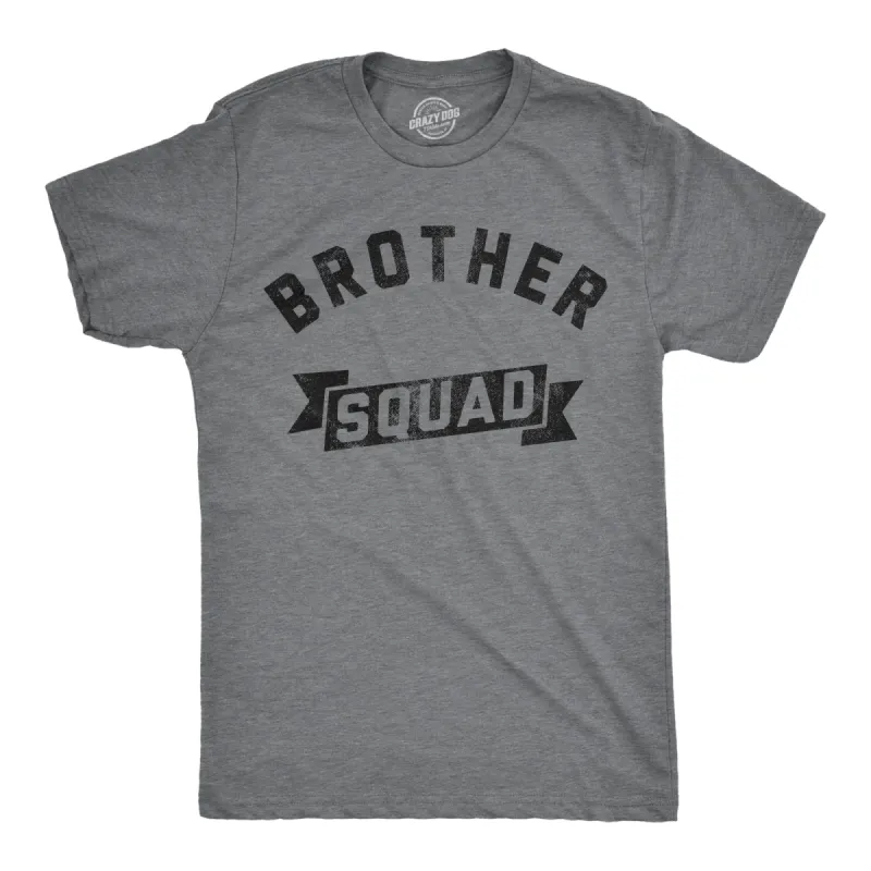 Brother Squad Men's T Shirt sold by Crazy Dog T-Shirts
