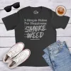 5 Simple Rules For Happiness: Smoke Weed Men's T Shirt sold by Crazy Dog T-Shirts