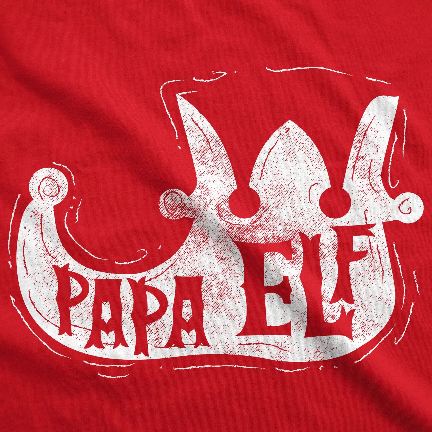 Papa Elf Men's T Shirt sold by Crazy Dog T-Shirts product image thumbnail 4