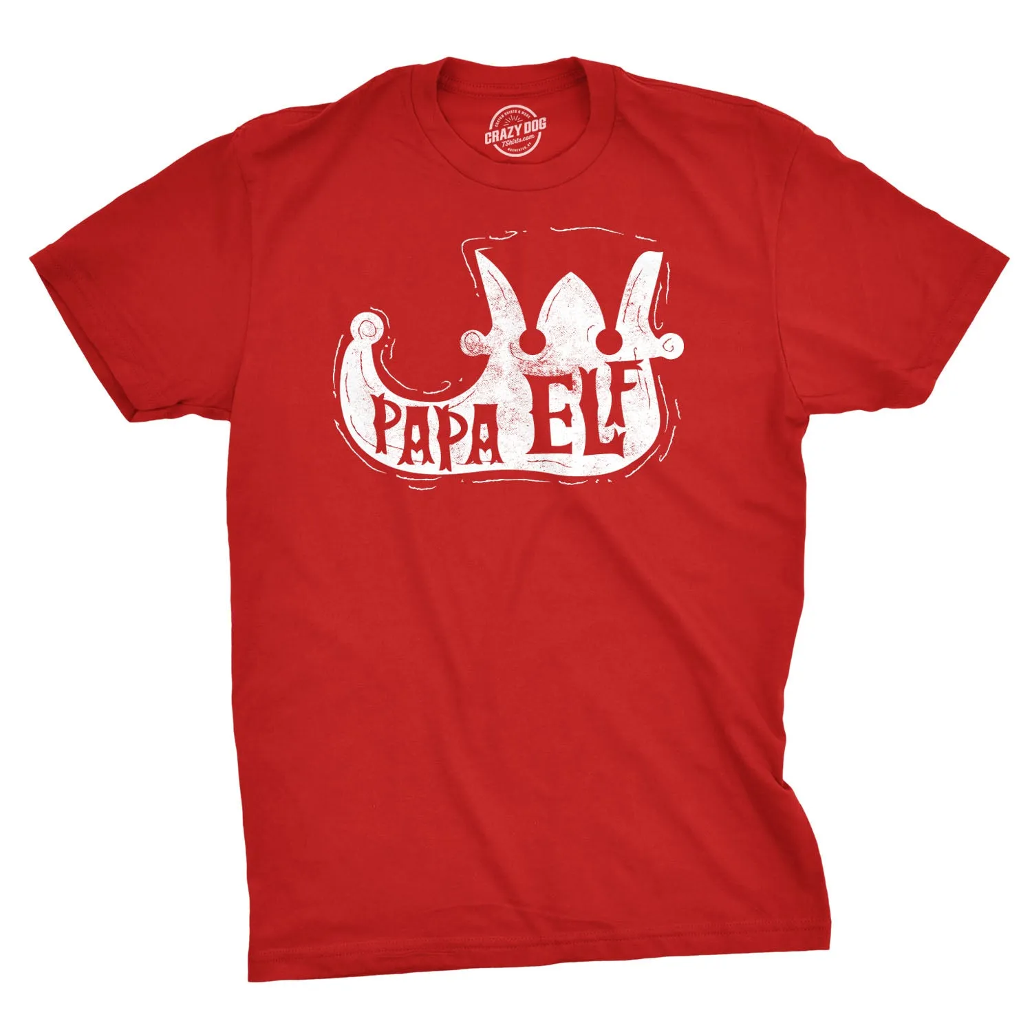 Papa Elf Men's T Shirt sold by Crazy Dog T-Shirts product image thumbnail 3
