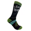 Mens I Hate People Socks sold by Crazy Dog T-Shirts