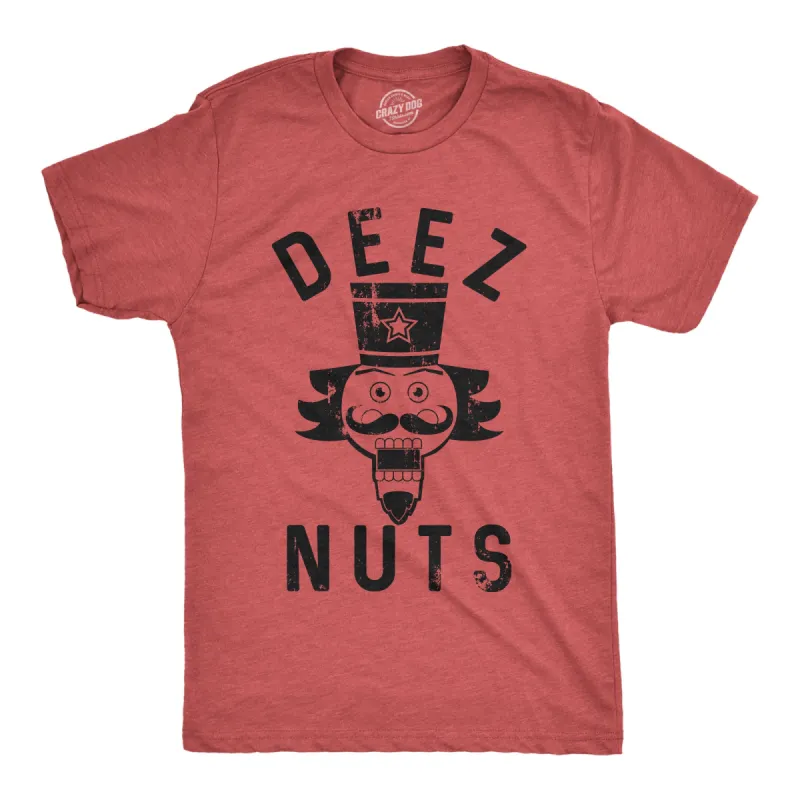 Deez Nuts Men's T Shirt sold by Crazy Dog T-Shirts