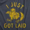 I Just Got Laid Men's T Shirt sold by Crazy Dog T-Shirts