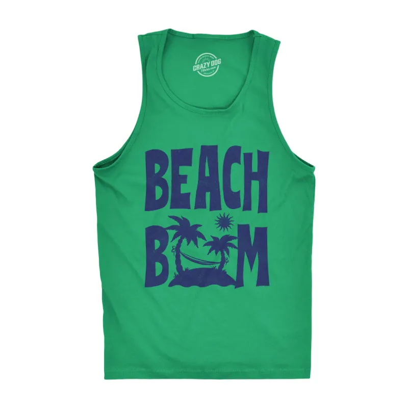 Beach Bum Men's Tank Top sold by Crazy Dog T-Shirts