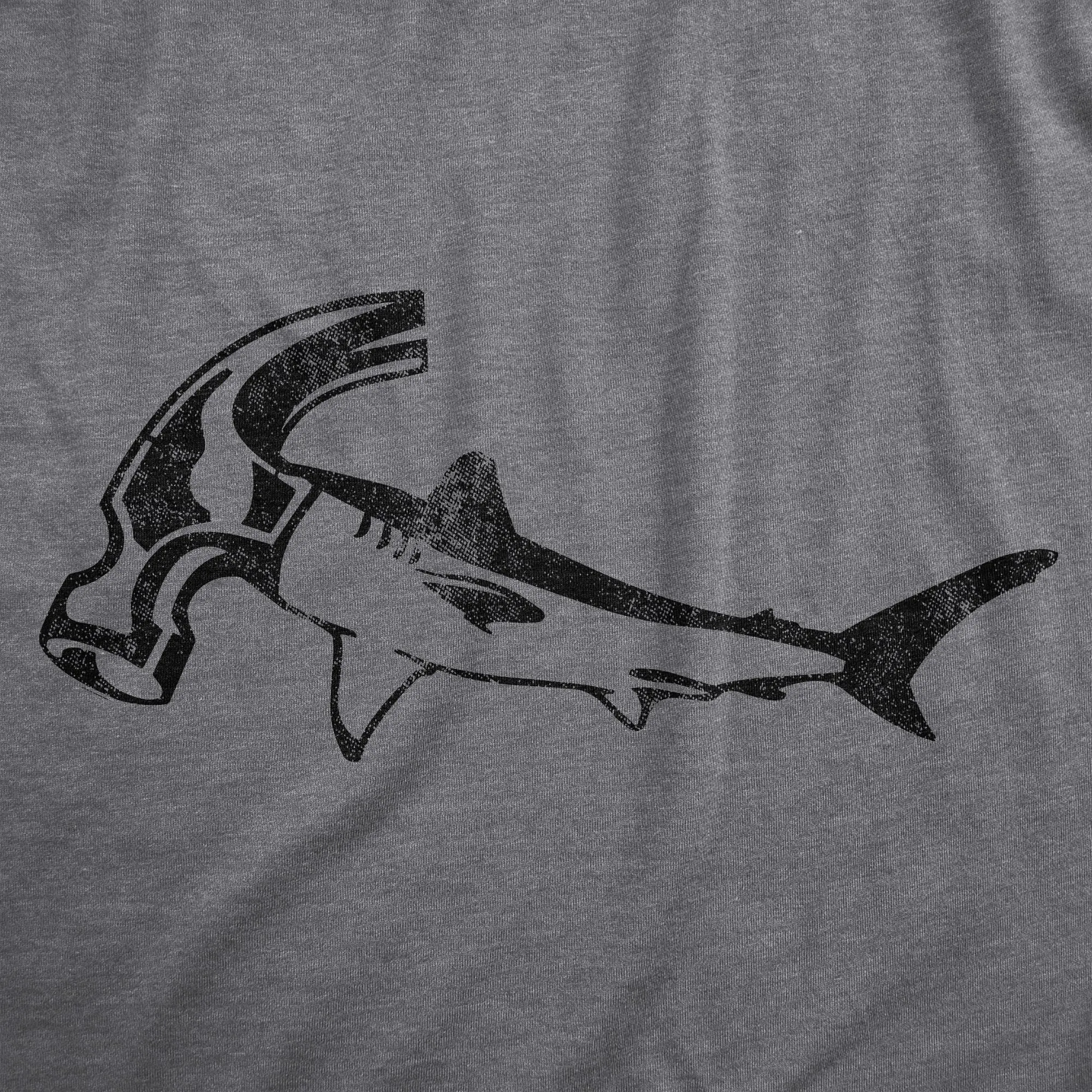 Hammer Head Shark Women's T Shirt sold by Crazy Dog T-Shirts product image thumbnail 2