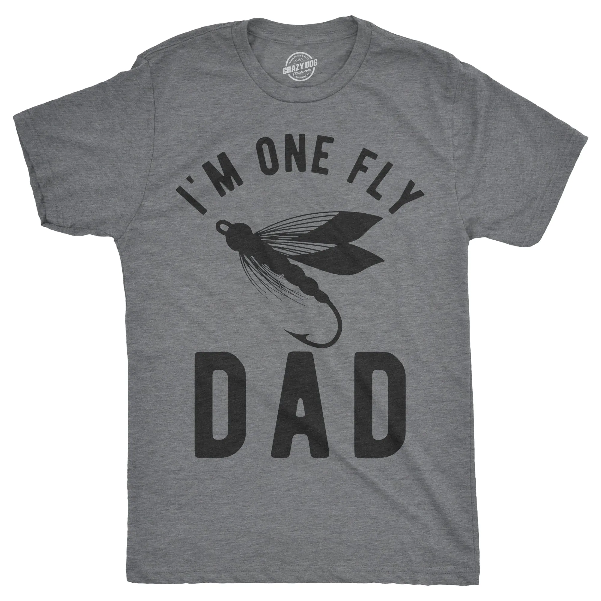 One Fly Dad Men's T Shirt sold by Crazy Dog T-Shirts