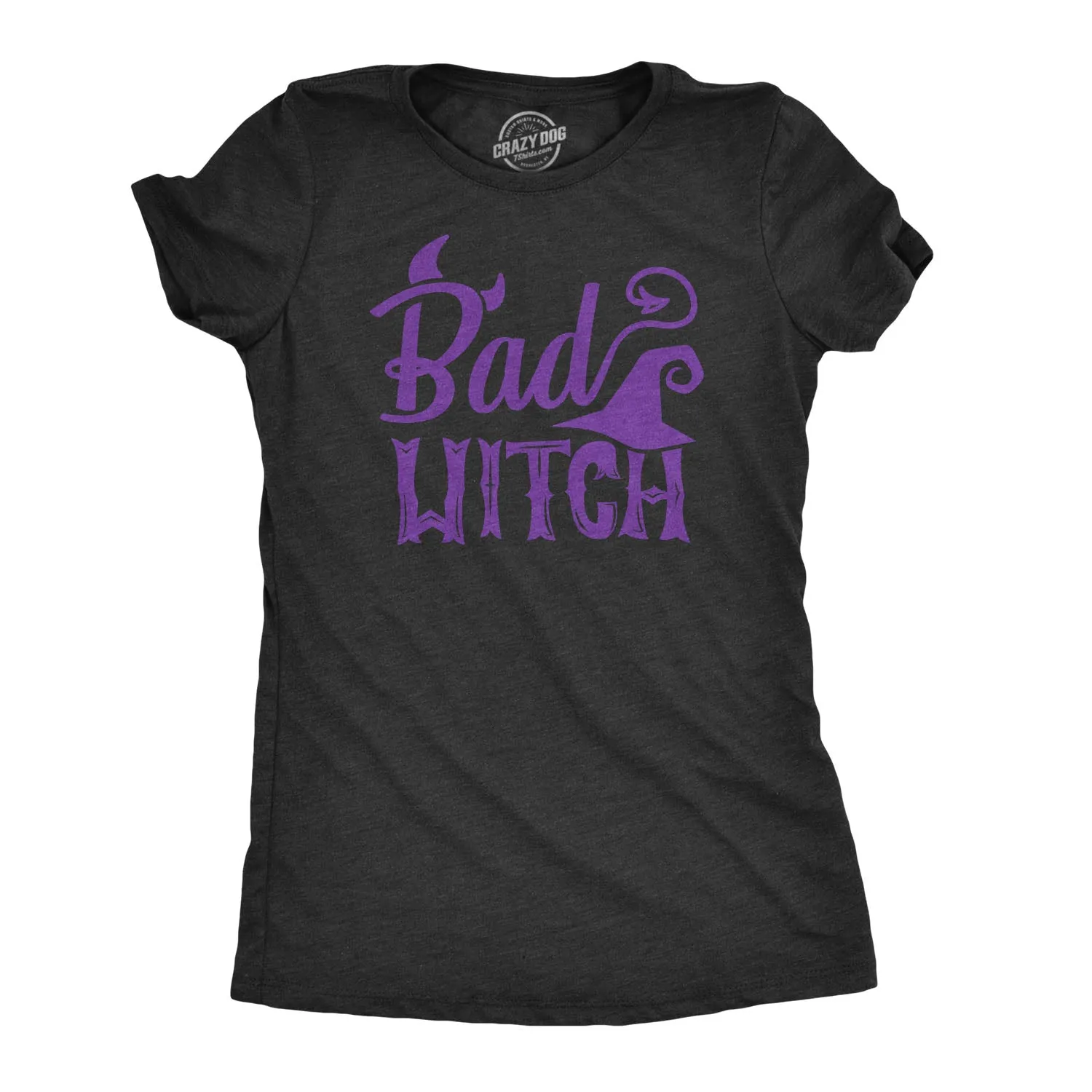 Bad Witch Women's T Shirt sold by Crazy Dog T-Shirts
