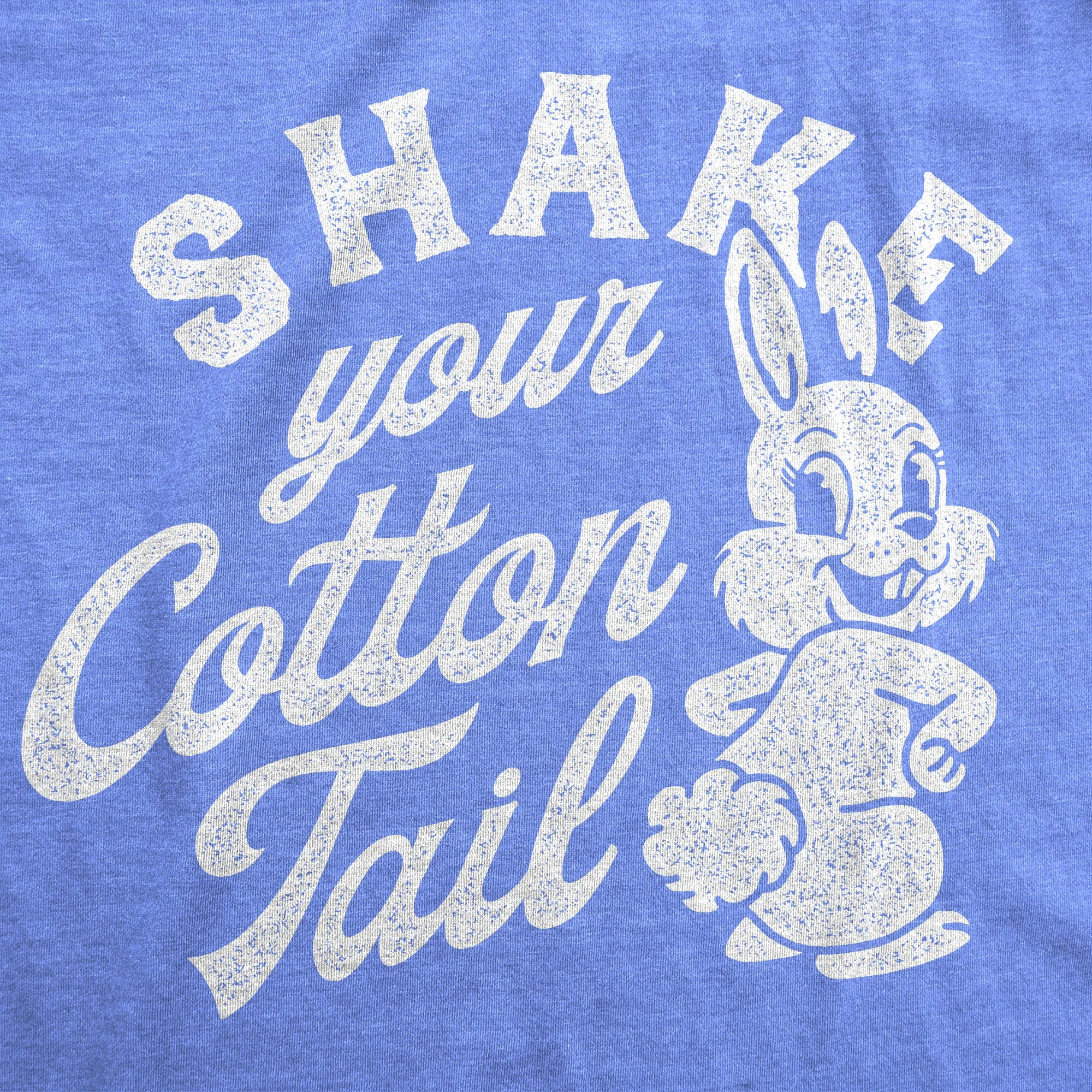 Shake Your Cotton Tail Women's T Shirt sold by Crazy Dog T-Shirts product image thumbnail 2