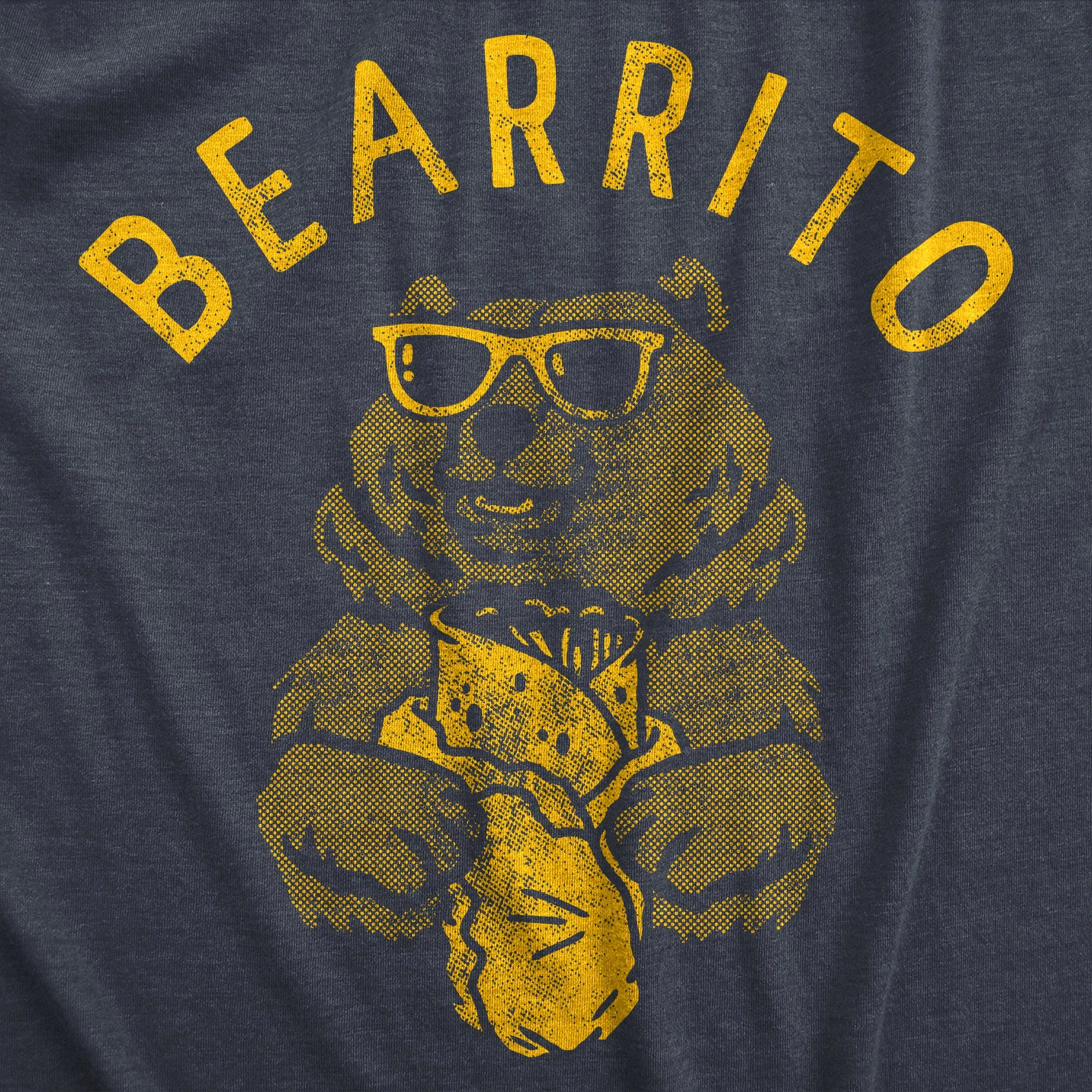 Bearrito Men's T Shirt sold by Crazy Dog T-Shirts product image thumbnail 2