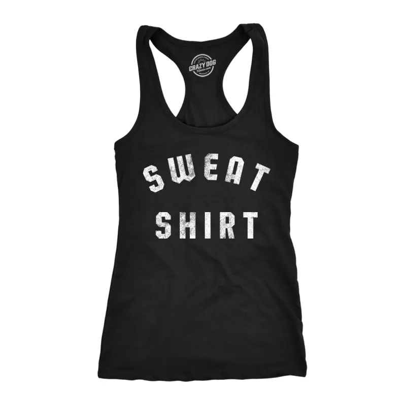 Sweat Shirt Women's Tank Top sold by Crazy Dog T-Shirts