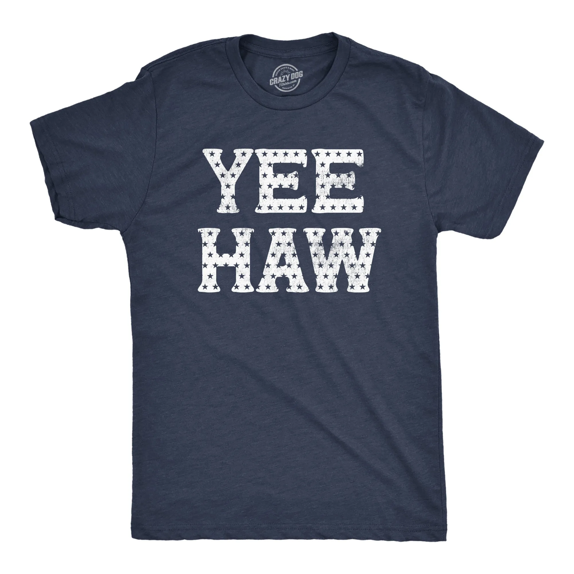 Yee Haw USA Men's T Shirt sold by Crazy Dog T-Shirts