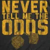 Never Tell Me The Odds Men's T Shirt sold by Crazy Dog T-Shirts