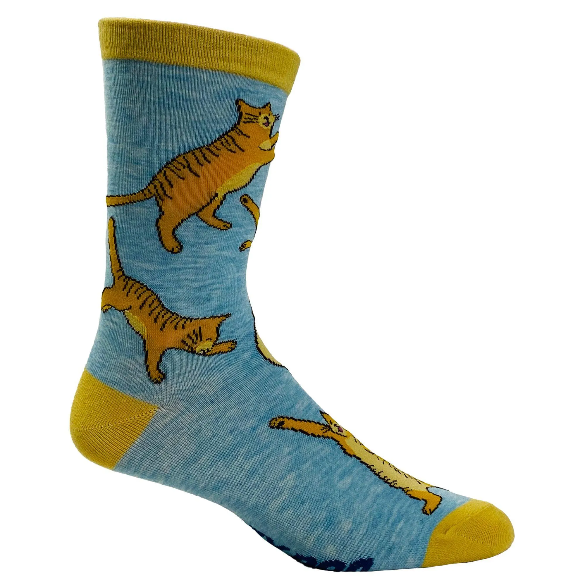 Women's Catnip Freakout Socks sold by Crazy Dog T-Shirts product image thumbnail 4