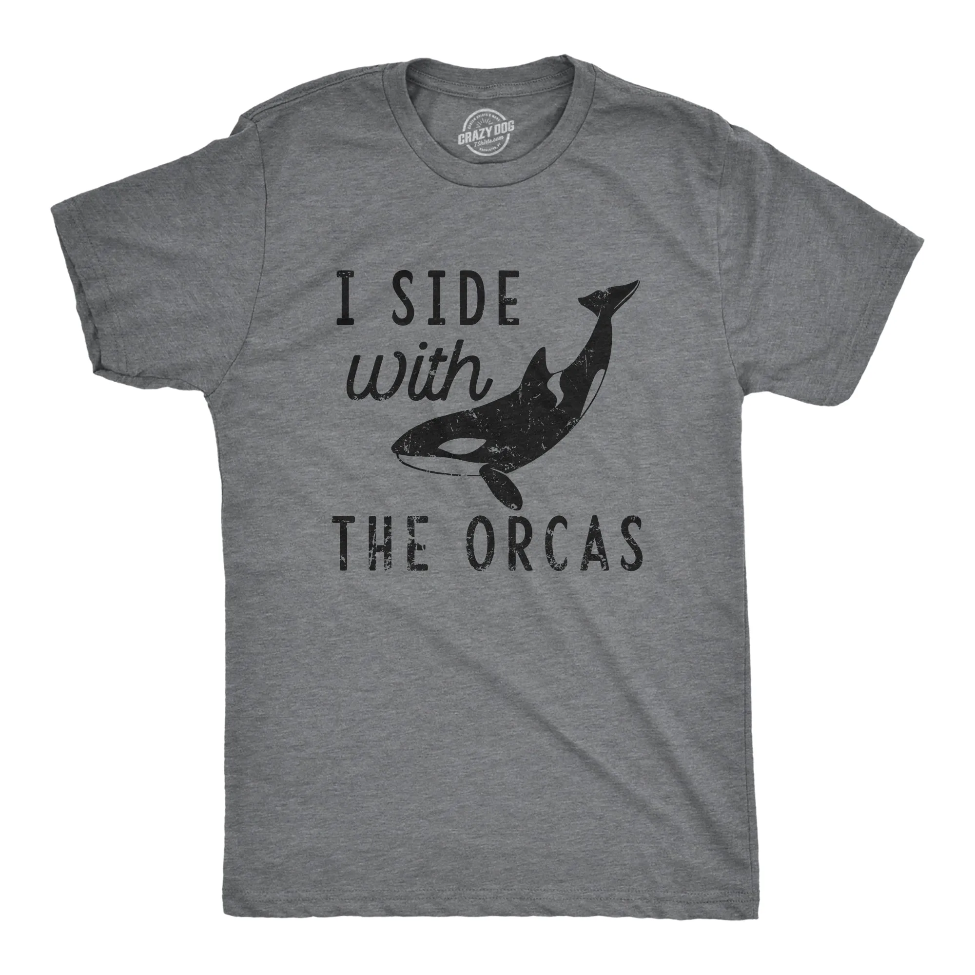 I Side With The Orcas Men's T Shirt sold by Crazy Dog T-Shirts